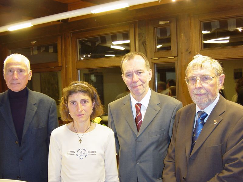 Wolfgang Koppatsch, Birgit Lennartz, Wolfgang Menzel und Karl Lennartz